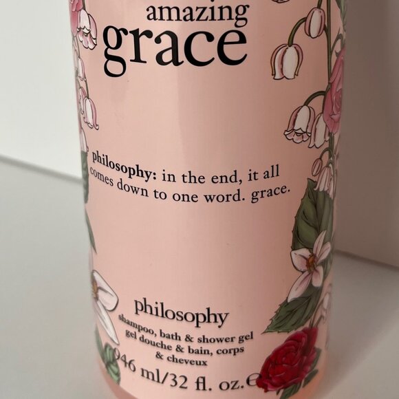 Philosophy Other - 32 ounce bottle of Amazing Grace Philosophy shampoo, bath and shower gel